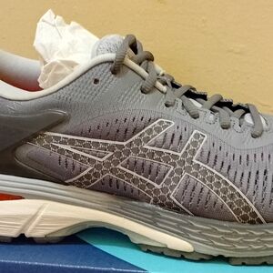 Asics Gray Running Shoes
